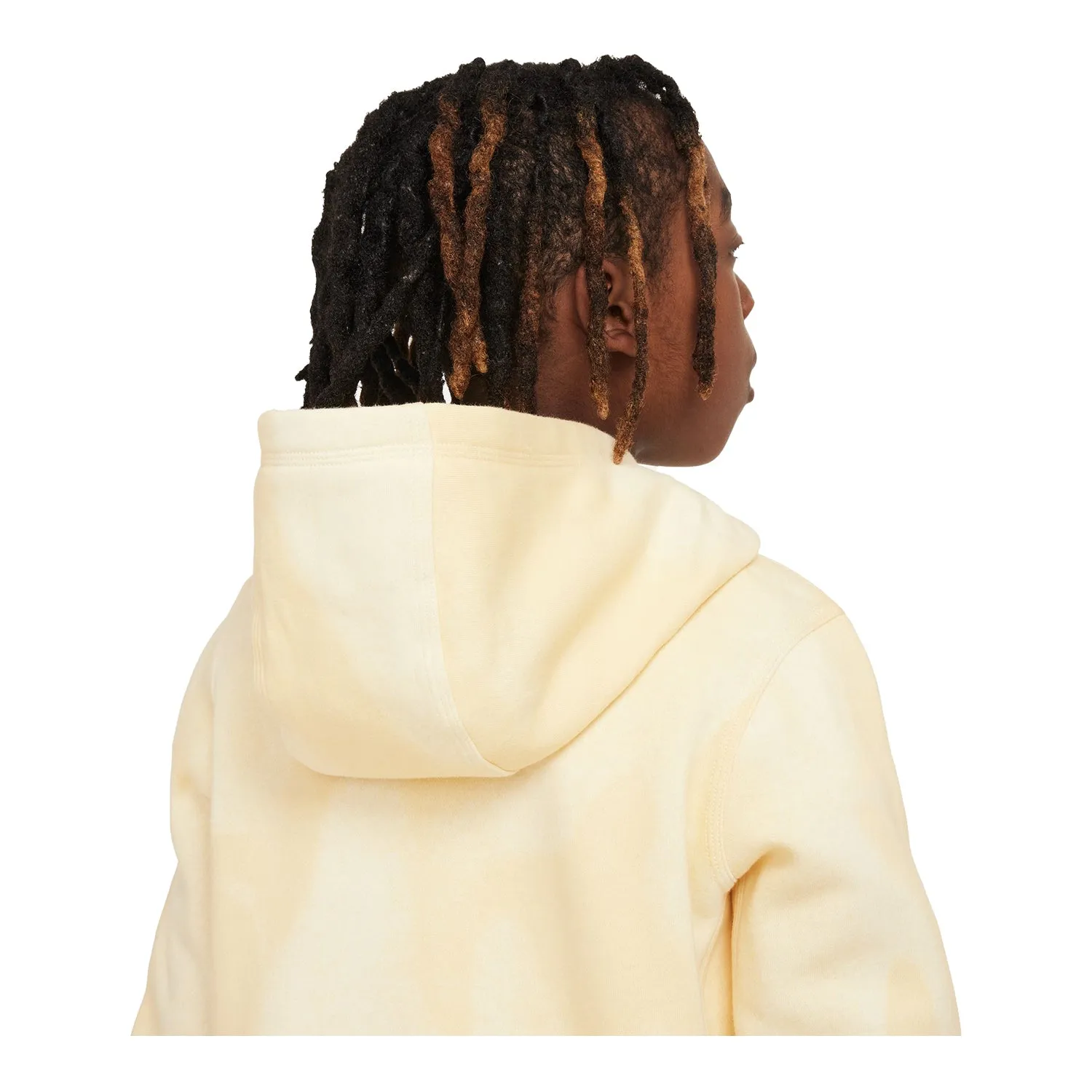 Youth Nike USA Club Fleece Yellow Hoodie
