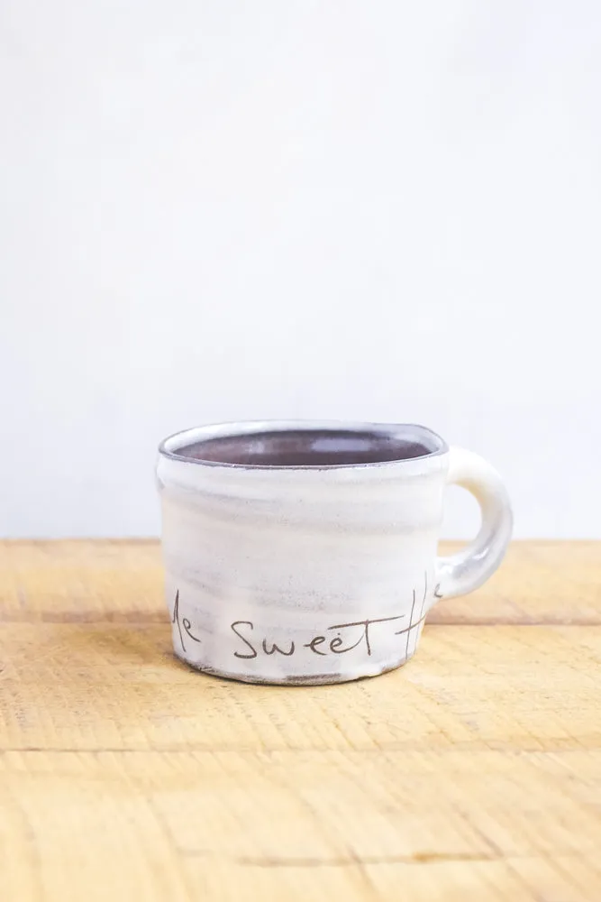 ZPots Handmade Home Sweet Home Mini Mug