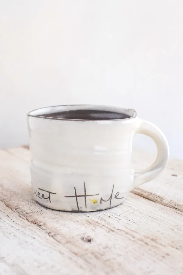 ZPots Handmade Home Sweet Home Mug